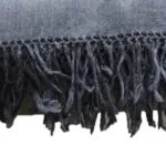 HimalayanKraft Men’s Shawl- Pure Wool Men Shawl- Grey Loi/Loe/Shawl