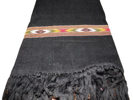 Cashmilon Black Shawl, Hand Woven Cashmilon Shawl, Kullu Shawl, Himachal Shawl, Buy Cheap Shawl Online, Embroidered Shawl, Shawl for Women, Shawl For Girls.