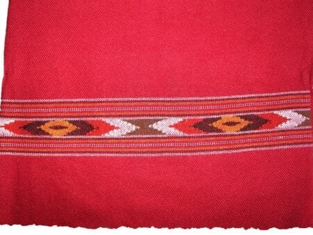 Cashmilon Red Shawl, Hand Woven Cashmilon Shawl, Kullu Shawl, Himachal Shawl, Buy Cheap Shawl Online, Embroidered Shawl, Shawl for Women, Shawl For Girls.