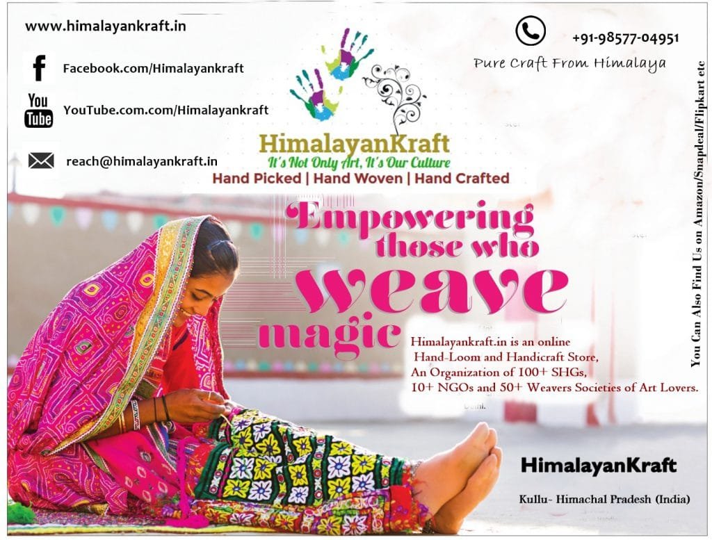 HimalayanKraft-True Name for Genuine Handloom and handicraft From Himachal
