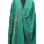 Designer Marino Wool Shawl HandWoven Kullu Handloom-www.himalayankraft.in