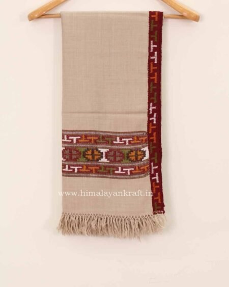 Women White Shawls - www.himalayankraft.in