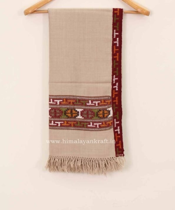 Women White Shawls - www.himalayankraft.in