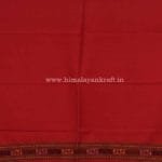 Woolen Scarf Stoles Handloom Embroidered Kullu Red