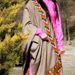 Loom Shawl Purely Hand Woven Kullu Handloom (Light Brown)