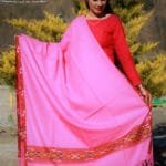 Genuine Woolen Pure Handloom Kullu Hand Woven Border Shawl