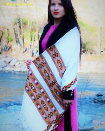 Border Shawl Embroidered Shawl Fine Embroidered Shawl Fine Wool Shawl Floral Shawl Geomatric Design Shawl Girls Shawls Hand Woven Shawl Himachal Handloom Himachal Shawls Himalayan Art Himalayan Handloom Himalayan Shawl Himalayan Trend Himalayan Weavers Knitted Shawl Kullu Shawl Kullu Souvenir Shawl Pattern Design Pure Wool Shawl Scarf Shawl Scarves Shawls Souvenir Shawl Traditional Shawl Winter Shawl Wool Shawl Woolen Shawl Wrap Shawls White Shawl Burfi Designed 3 Patti Shawl