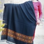 Himachal Traditional Weaving Handloom Kullu Shawl (Back)-www.himalayankraft.in