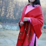 Himachal Shawls Women’s Shawl Pure Woolen (Red) – www.himalayankraft.in