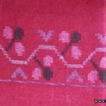 Pure Wool Hand Weaving Handloom Shawl Flower Embroidery (Red)-www.himalayankraft.in