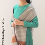 HimalayanKraft’s Kullu Handloom Pure Wool Stripped Stole-www.himalayankraft.in