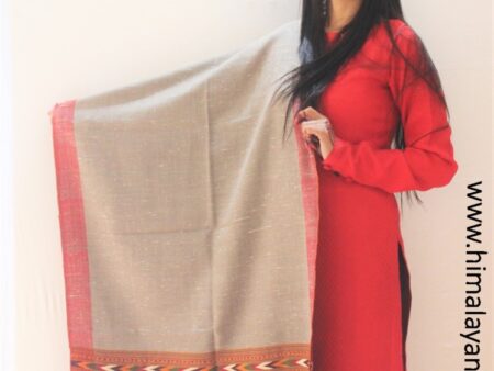 HimalayanKraft Handwoven Pure Wool Kullu Handloom Stole-www.himalayankraft.in