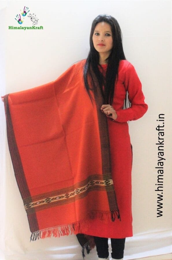 Stoles for Women : Buy Kullu Handloom Stole online At Best Price in India-www.himalayankraft.in