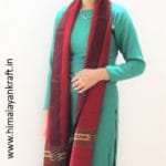 Stoles for Women : Buy Kullu Handloom Stole online At Best Price in India-www.himalayankraft.in