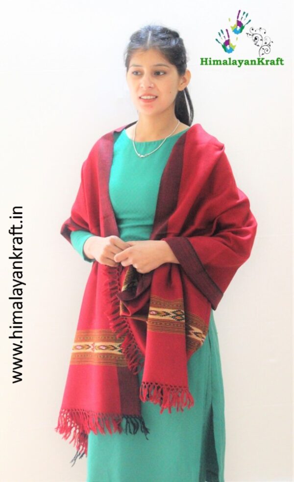 Stoles for Women : Buy Kullu Handloom Stole online At Best Price in India-www.himalayankraft.in