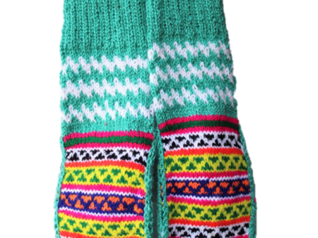 Himalayankraft Authentic Hand Knitted Ankle Length Socks for Kids and Baby