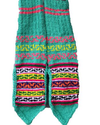 Himalayankraft Authentic Hand Knitted Ankle Length Socks for Kids and Baby