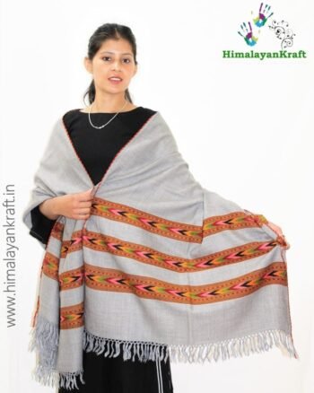 Women Pure Wool Kullu Handloom Authentic Stole