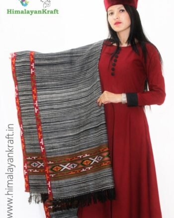 Hand Woven Wool Kullu Handloom Yak Wool Shade