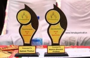 HimalayanKraft Awarded SHG for Their Great work on Swachh Bharat