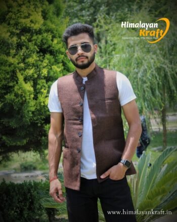 All-Weather Men's Combo | Sheep Wool Jacket, Scarf & Cap