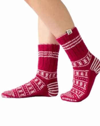 Himalayankraft Hand Knitted Calf Lenght Socks