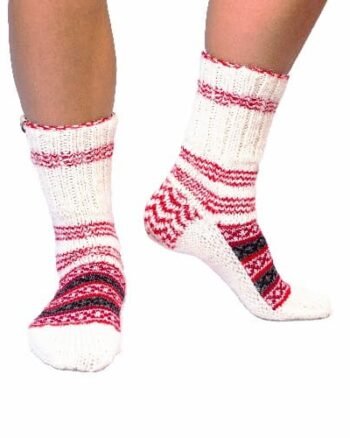 Himalayankraft Hand Knitted Calf Lenght Socks