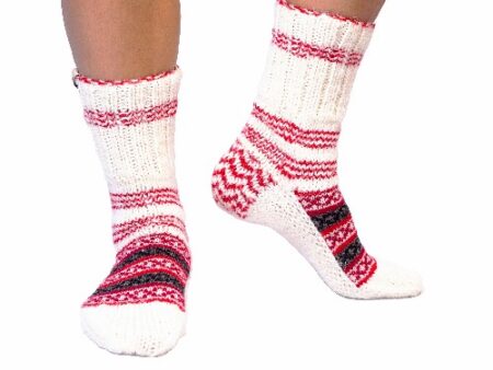 Himalayankraft Hand Knitted Calf Lenght Socks