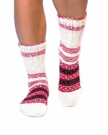 Himalayankraft Hand Knitted Calf Lenght Socks