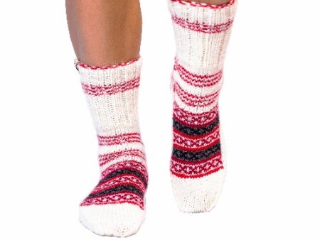 Himalayankraft Hand Knitted Calf Lenght Socks