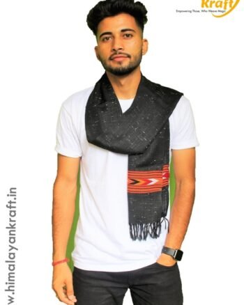 Handloom Men Wool Muffler Scarf Kullu