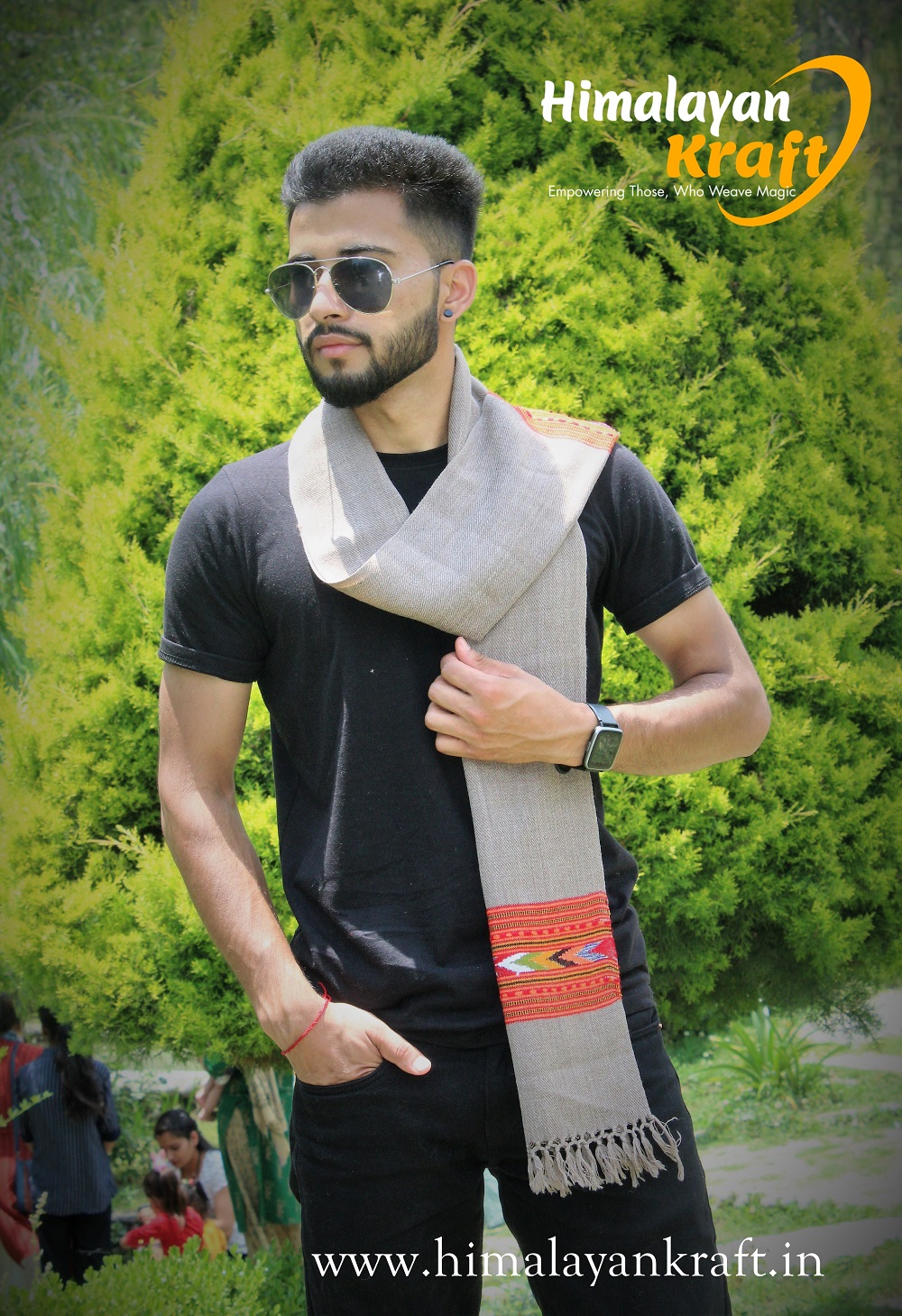 Long muffler for on sale mens