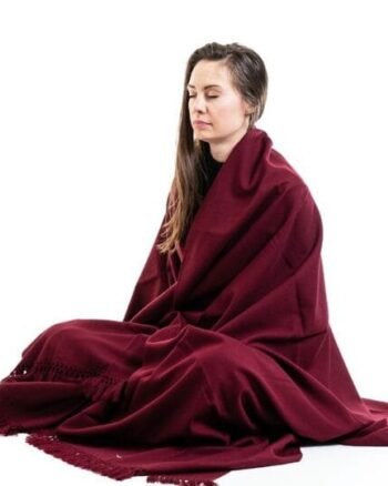 Meditation Kullu Handloom Pure Wool Lohi/Chadar/Shawl