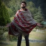 Hand-woven-Wool-Meditation-Prayer-Scarf-Wrap-Blanket-Grey-Complex-Design-1.5.jpg