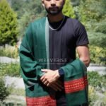 Kullu-Kingri-Design-Mens-Handloom-Woven-Wool-Stole-Scarf-Green-Plain-1.3.jpg