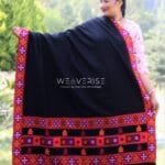 Kullu-Loom-Woven-Soft-Wool-Women-Fine-Design-Pattern-Kinnauri-Design-Shawl-Black-1.1.jpg