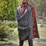 Meditation-Yoga-Prayer-Shawl-Loom-Woven-Pure-Yaak-Wool-Shade-Dark-Grey-1.5.jpg