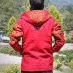 Pahadi Zipper Hoodies For Men Boys – Red -2