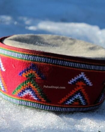 Kullu Handloom Himachali Cap – Tree Design