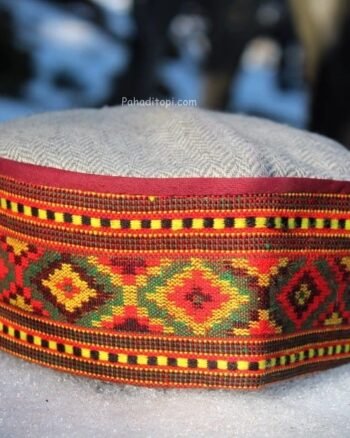 Handwoven Himachali Topi - Cultural Cap from Himachal Pradesh