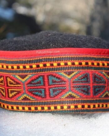 Himachali Pahadi Woolen Cap - Iconic Handcrafted Hat from India