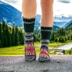 Hand-Knitted-Socks-HimalayanKraft-Green-Deep-Design-1.webp