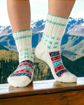 Warmth from the Himalayas: Hand Knitted Socks for Men & Women