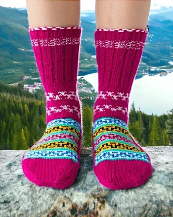 Mountain Magic: Authentic Himalayan Wool Socks for All
