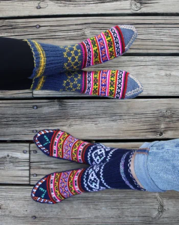 Luxury Combo: Pure Wool Socks – Hand-Knitted in Kullu Manali