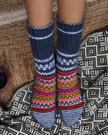 G.I. Lahauli Design Hand Knitted Socks From Snow Valley