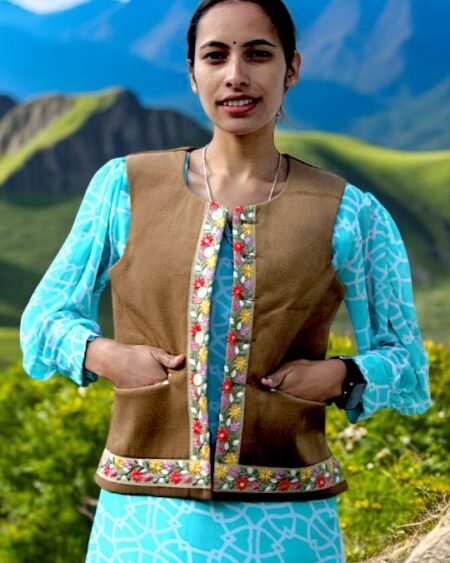 Ethnic Woolen Sadri Jacket - Perfect for Chilly Weather