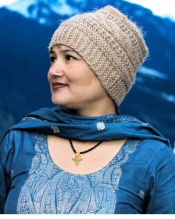 Handmade Unisex Beanie Cap – Knitted by Women Artisan
