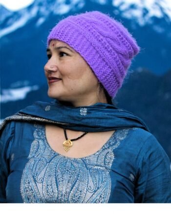 Hand Knitted Women Beanie Cap / Beanie Hat / Topu