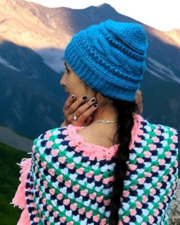 Traditional Hand-Knitted Beanie – From the Heart of the Himalayas